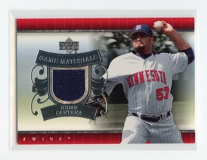 2007 Upper Deck UD Game Materials Johan Santana #UD-JS - Bild 1 von 2