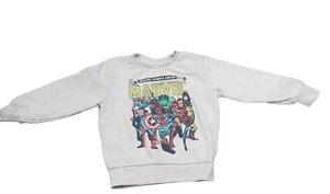 Boys Marvel Sweatshirt Size 4T - Picture 1 of 2