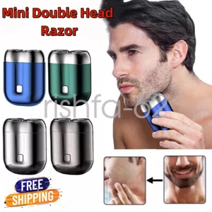 Mini-Shave For Men Electric Shaver Pocket Waterproof Rechargeable Razor Portable - Picture 1 of 17