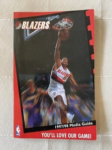 1997-98 Portland Trail Blazers NBA Basketball Media Guide - NM Condition! - Bild 1 von 2