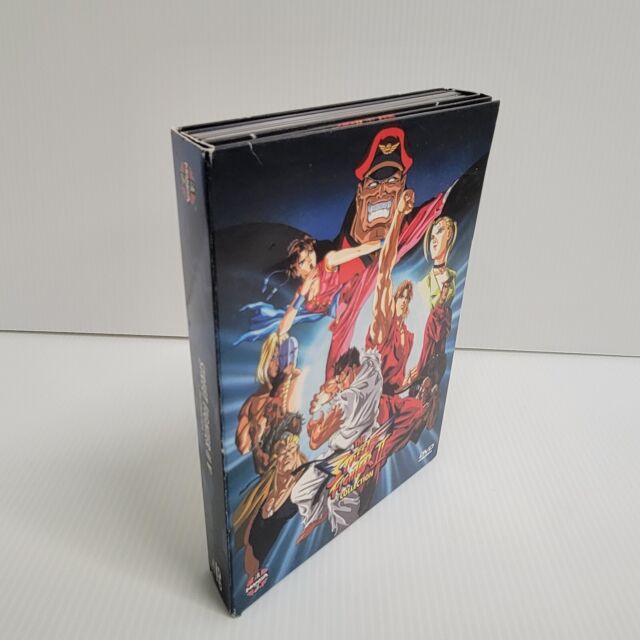 Street Fighter II V - The Collection (DVD, 2003, 4-Disc Set) for