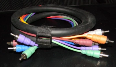 HOSA SIX FOOT, EIGHT CHANNEL AUDIO SNAKE RCA - RCA SHIELDED 6.6' - Image 1 of 4