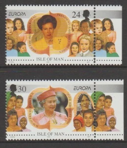 Isle of Man 1996 Europa Famous Women Design Set MNH $1.00 - Picture 1 of 1