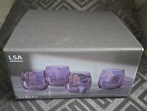 LSA Aurora Vetro senza stelo 370 ml - Set di 4 - Foto 1 di 7