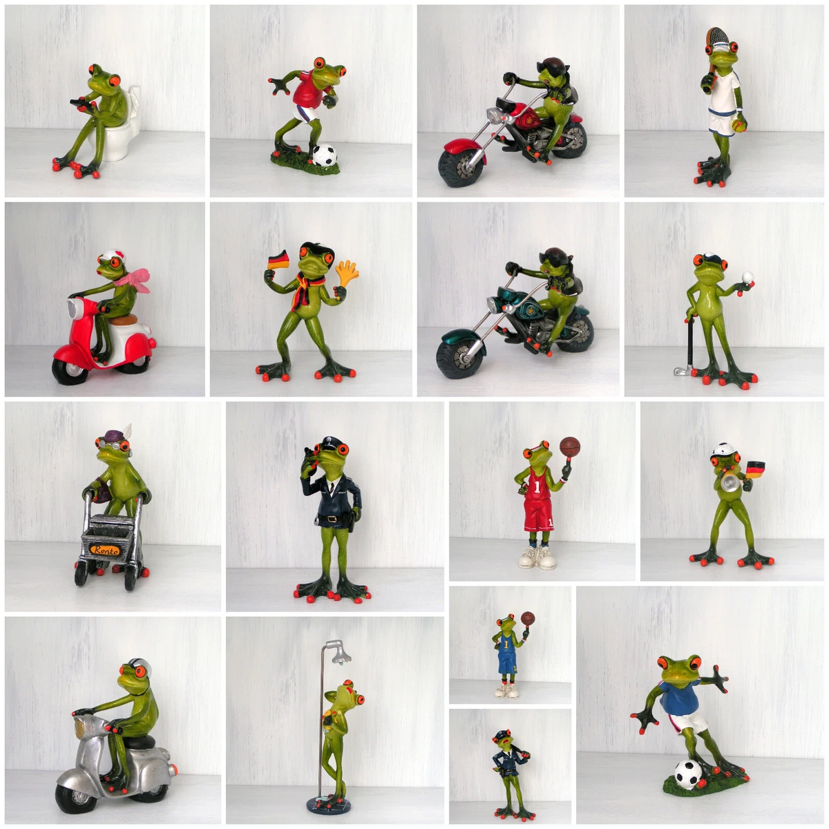 Niedliche Froschfigur Aus Kunstharz – Garten-Deko, Ca. 15 Cm, Wasserfest Für Draußen & Innen