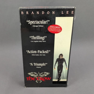 The Crow VHS 1994 Brandon Lee Miramax Buena Vista New Factory Sealed - Image 1 of 4