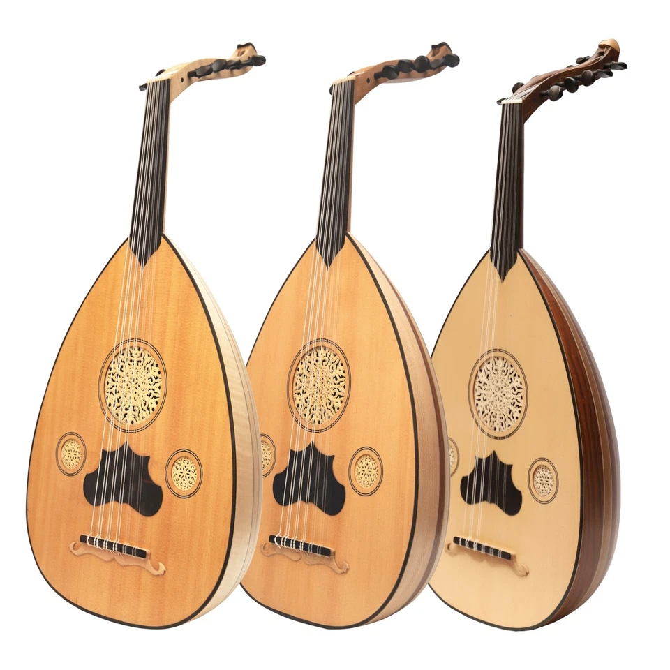 Muzikkon Turkish Oud, clásico turco Oud con bolsa y cuerdas Foto 1 de 1