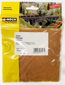 NOCH 07223 PROFI Flock 20g LIGHT BROWN (realistic ground covers and meadows) - Photo 1 sur 2