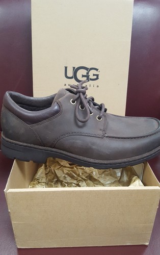 Nuove scarpe uomo UGG cravatta suola interna in shearling taglia E3 (extra large) nuove con etichette con scatola