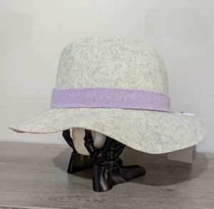 Zara Europe 100% Wool Felt Fedora Hat Size 56cm New! Home Lingerie Collection - Picture 1 of 16