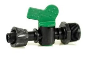 kit 2 pezzi Minivalvola Filettata 3/4 Per Ala Gocciolante 16 - Foto 1 di 1