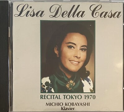 Lisa Della Casa: Recital Tokyo 1970 (5/5/1970) - M. Kobayashi (CD, рельеф 1990) - Изображение 1 из 4