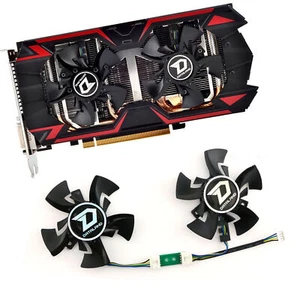 Cooling Fan Fan With Power Board Part for DATALAND R9 380 285 2G/4G GA81O2U - Afbeelding 1 van 8