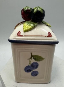Villeroy & Boch Cottage Charm Jampot Marmeladenglas Mini Kanister Beerenmotiv - Bild 1 von 8