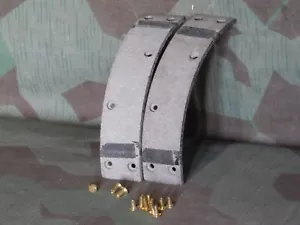 Knucklehead, Panhead NOS OEM Rear Brake Linings and Rivets. 38 - 57 - Bild 1 von 3