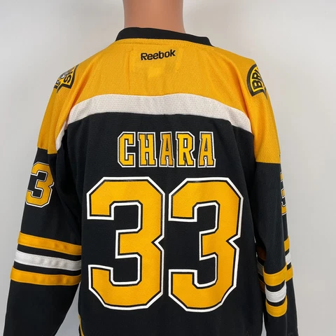 Reebok Zdeno Chara Boston Bruins Replica Jersey NHL Hockey Youth Size L/XL Cover