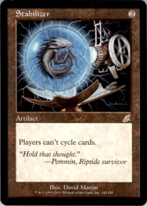 2003 Magic The Gathering Scourge Stabilizer #142 Light Play LP - Picture 1 of 2