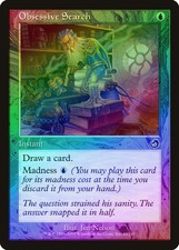 Obsessive Search FOIL Torment NM Blue Common MAGIC THE GATHERING CARD ABUGames