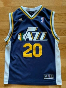 Gordon Hayward NBA Utah Jazz Blue 20 Adidas Jersey Youth Size MEDIUM M - Picture 1 of 4
