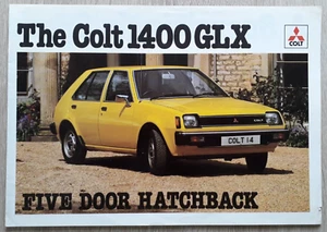 Colt 1400 GLX Brochure c.1979 - Mitsubishi - Picture 1 of 3