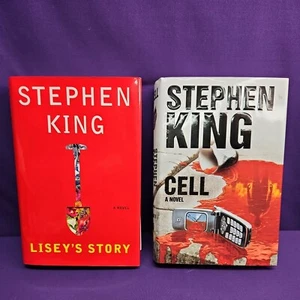 stephen king 1st edition 1st printing Lisey's Story And Cell hardback with cover - Picture 1 of 9