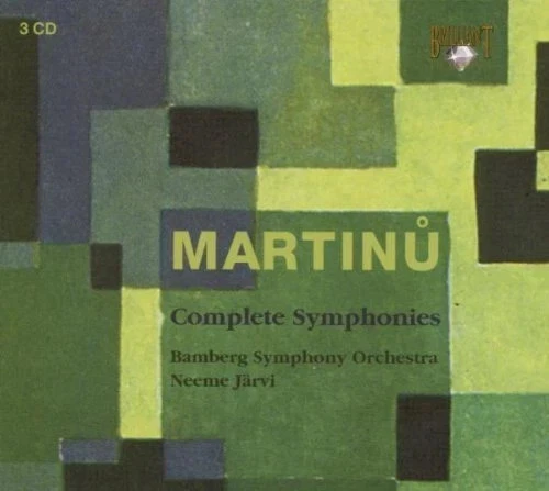 Martinů: Complete Symphonies - Neeme Järvi, 3 CD Set Discs M- - Image 1 of 1