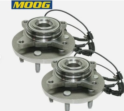 Пара подлинных ступиц передних колес MOOG 515117 в сборе 2009-2010 Ford F150 2WD/RWD - Изображение 1 из 2