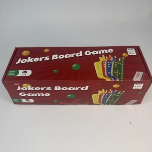 Jokers & Marbles Board Game Pegs and Jokers Cards 2-8 Players Family Game NEW - Picture 1 of 9