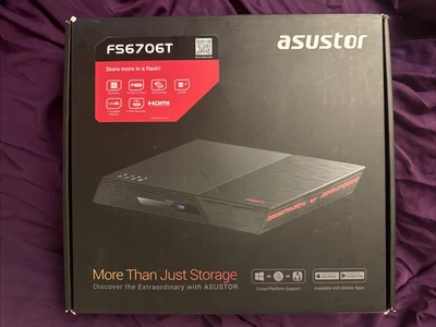 Asustor Flashstor 6 NAS cuatro núcleos 2,5 Gbit 6x M.2 (sin disco) * actualizado 16 GB Foto 1 de 4