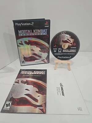 Mortal Kombat Armageddon PlayStation 2 PS2 Completo con Manual y Tarjeta Reg En muy buena condición Foto 1 de 4