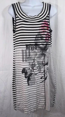 Vestido sin mangas Marc Cain deportivo elástico Dachshund Dama Flor Novedad Sin talla Etiqueta DEFECTUOSO Foto 1 de 4