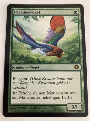 Birds of Paradise 8th Edition Foil German MTG Magic The Gathering - Image 1 of 2