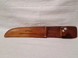 Pfizer Messerscheide Leder passend für 11 Zoll Messer - Bild 1 von 8