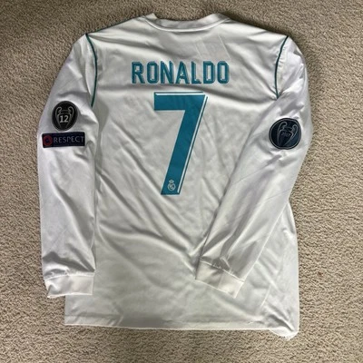 2018 Adidas Ronaldo #7 Real Madrid Soccer Football Jersey size L - Image 1 of 4
