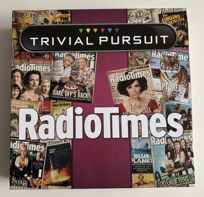 Trivial Pursuit Radio Times Edition Board Game (Hasbro) VGC  - Image 1 of 4