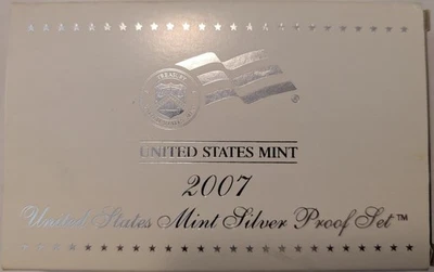 2007 U.S. Mint Silver Proof Set - 14 Coins With OGP & COA - Image 1 of 4