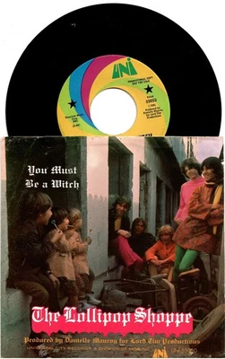 THE LOLLIPOP SHOPPE 'You must be a witch' 1968 US PROMO 7" w/sleeve! DAMNED - Bild 1 von 2