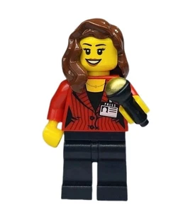NEW LEGO® Press Camara Woman Reporter 75912 Speed Champions Minifigure - Picture 1 of 2