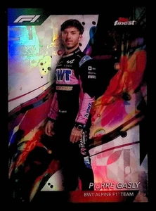 Pierre Gasly 2024 Topps Finest F1 rifrattore #10 - Foto 1 di 2