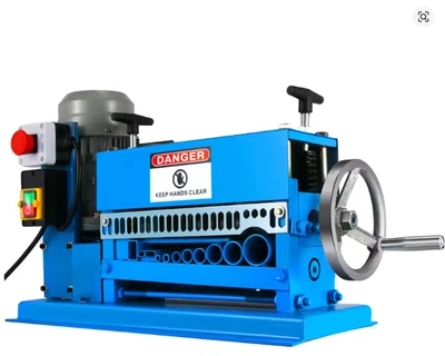 Машина для зачистки электрических проводов портативная 110 В устройство для зачистки лома кабелей 370 Вт VEVOR - Изображение 1 из 4