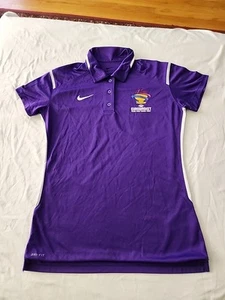 Nike 2017 Eurobasket Womens Medium Purple Dri-Fit Polo NEW - Picture 1 of 3