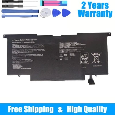 50wh C22-UX31 C23-UX31 Laptop Battery For Asus Zenbook UX31E UX31E-DH72 UX31A - Bild 1 von 4
