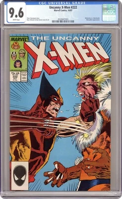 Uncanny X-Men #222D CGC 9.6 1987 4520641003 - Image 1 of 2