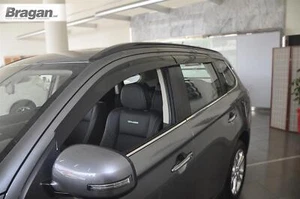 Deflectores de ventana - adhesivo para Mitsubishi Outlander 2021 + protectores solares tintados - Imagen 1 de 3
