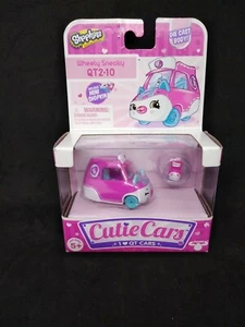 New Shopkins Cutie Cars Wheely Sneaky QT2 10 Die Cast Includes Mini Sneaker - Picture 1 of 4