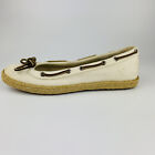 Sperry Top-Sider 9835109 Canvas Boat Shoe Loafers Slides Flats Women's 9.5 M