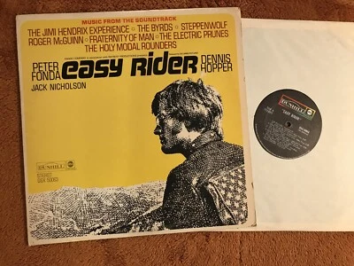 easy rider lp soundtrack jimi hendrix byrds steppenwolf electric prunes holy mod Foto 1 de 2