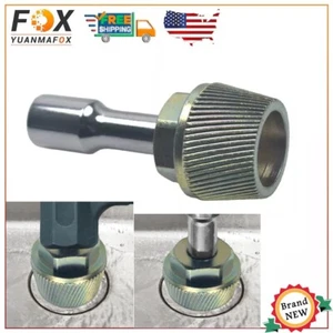 1.5'' Tub Drain Extractor with 1/2'' Socket Bathtub Remover Colourful Galvanized - Picture 1 of 8