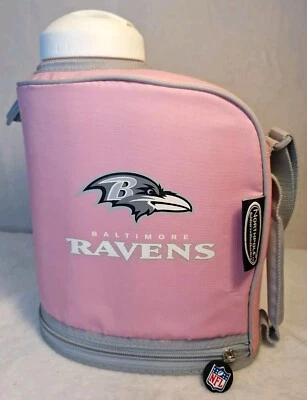 ¡¡¡BALTIMORE RAVENS!!! Enfriador de agua/bebidas aislado de un galón de la NFL Foto 1 de 4