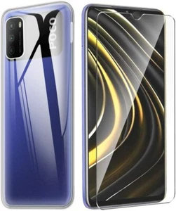 Coque Silicone TPU Transparente + Verre Trempe Pour Xiaomi Poco M3 Little Bouti - Imagen 1 de 2